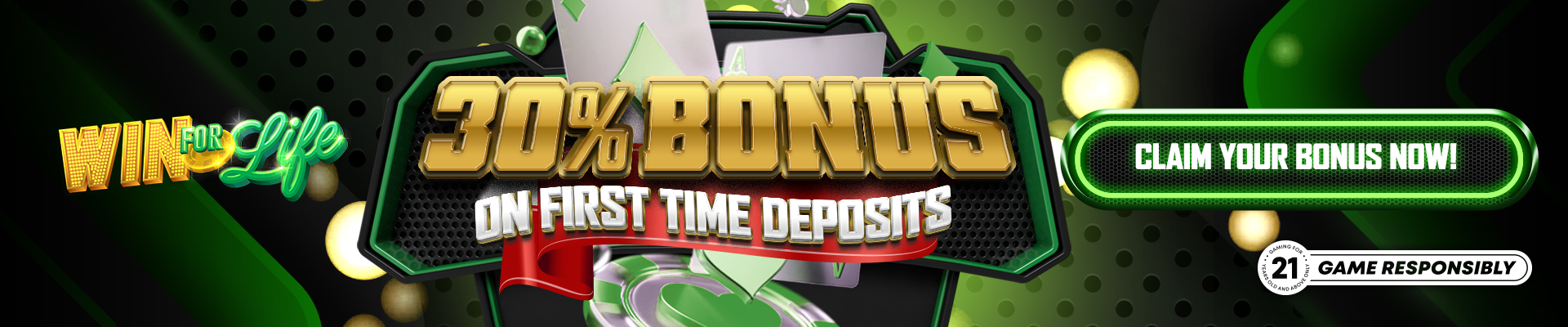 MAIN: (OCTOBER) 30% V2BONUS ON FIRST TIME DEPOSIT